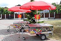 Wagen Hot Dog Cart